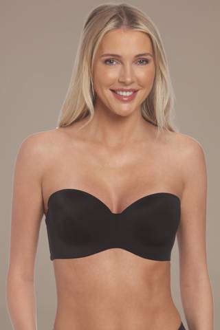View Dominique Bella Hidden Support Convertible Strapless Bra in all available color and sizes Picture of Bella Hidden Support Convertible Strapless Bra