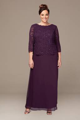 alex evenings mock two piece dress Alex Evenings Mock Two-Piece Cocktail Dress In Wedgewood - 40% Off