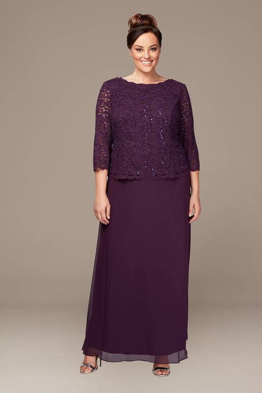 purple lace two piece dress Luxury African Lace Corset Skirt Set: Beaded Asoebi Two-Piece