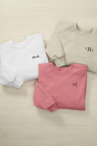 Picture of Embroidered Adult Crewneck Sweatshirt