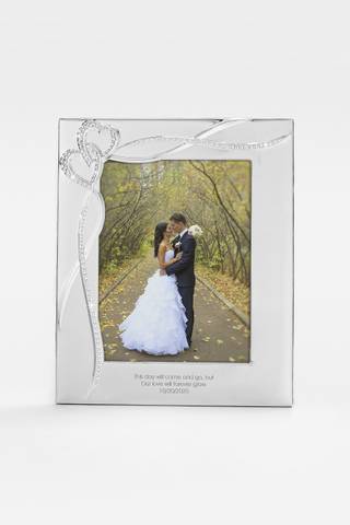 View Things Remembered Engraved Intertwined Heart 8x10 Picture Frame in all available color and sizes Picture of Engraved Intertwined Heart 8x10 Picture Frame