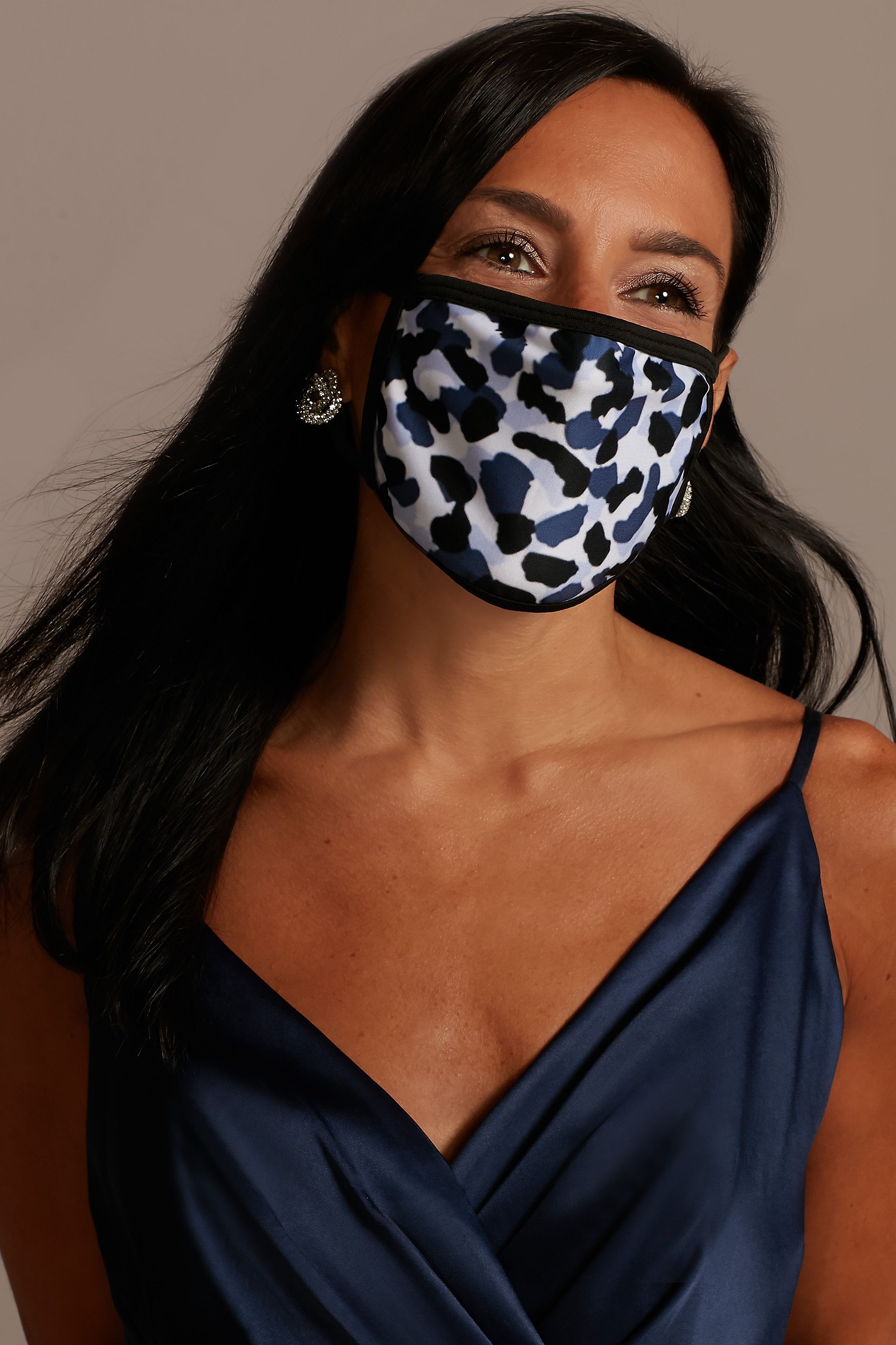 Picture of Snow Leopard Printed Cloth Fashion Face Mask