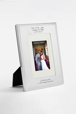 View Things Remembered Kittenish Engraved Silver 5x7 Picture Frame in all available color and sizes Picture of Kittenish Engraved Silver 5x7 Picture Frame