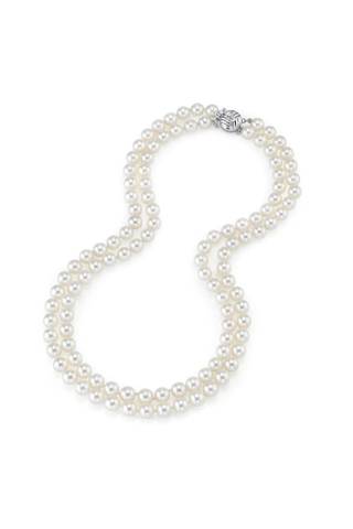 Picture of White Freshwater Double Pearl Strand