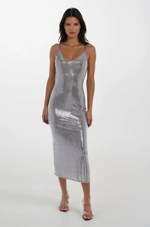 bodycon tank dress midi RIBBED TANK BODYCON MIDI TANK DRESS