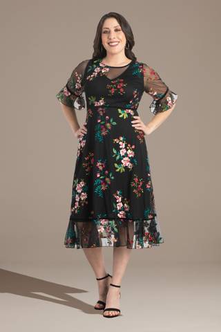 wildflower embroidered dress Wildflower Romance Embroidered Maxi Dress | Made-To-Order