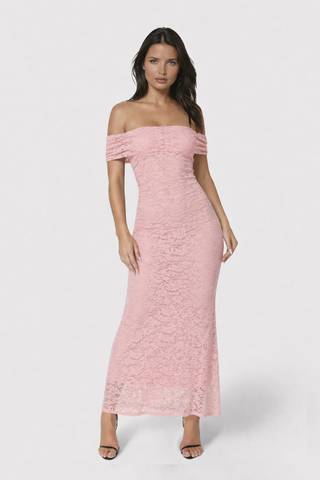 Picture of Off-the-Shoulder Lace Sheath Dress