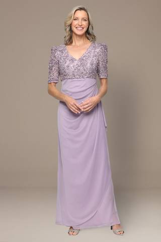 purple and gray mother of the groom dresses Purple Mother of the Bride & Groom Dresses