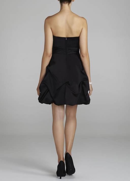 black dress pick up today Elegant Dresses & Classic Little Black Dresses fitting strapless bodice showcases flattering ruching detail Go back to black this
