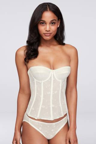 Picture of Dominique Embroidered Lace Torsolette