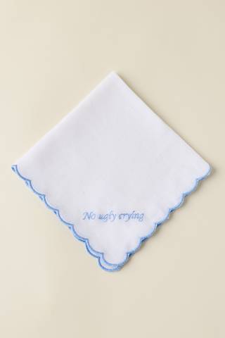 View Mud Pie No Ugly Crying Hanky in all available color and sizes Picture of No Ugly Crying Hanky