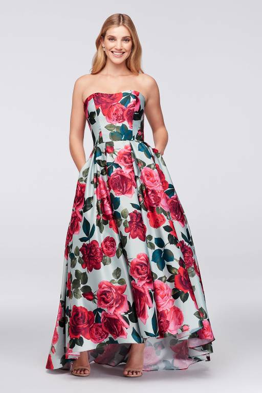 floral satin dress Milly Women's Lily Maxi Slipdress - Yellow Multi Size medium measures 44.38 from top to bottom Sage Floral Satin Lace Trim