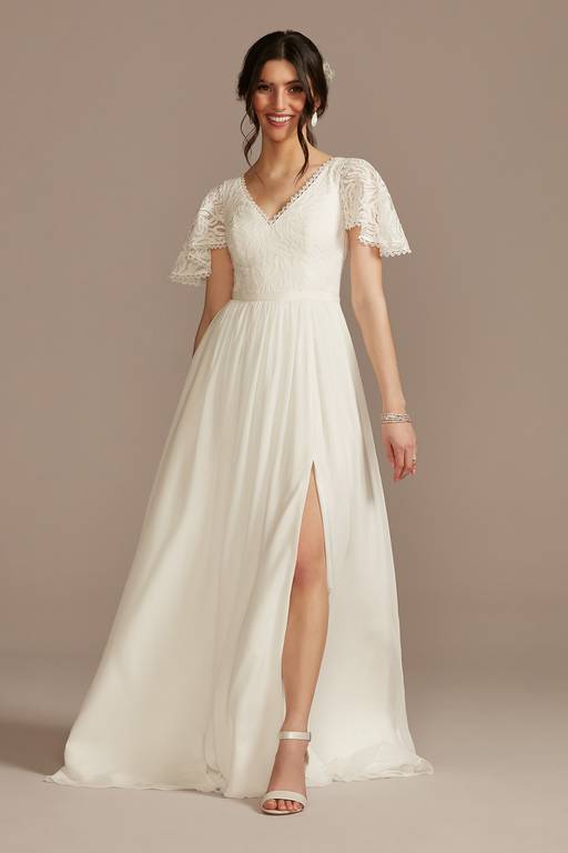 pearl beaded long sleeve wedding dress Bling Dresses Sleeves Ball Gown The design includes long Off-the-shoulder Gray Blue Wedding Size:XL/14-16 style-number:Z258238