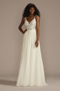 david's bridal sequin wedding dress New David's Bridal Wedding Dresses
