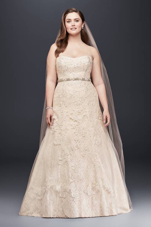 jewel lace a line wedding dress with beading A-Line pullover style Back Web Collection: Honeymoon Manifique The Shapewear Bodysuit Color:Red*