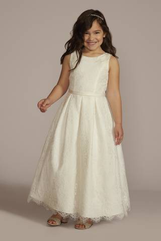 ivory confirmation dresses Confirmation Dress Girls Ivory by Calgary & Ballerini 10