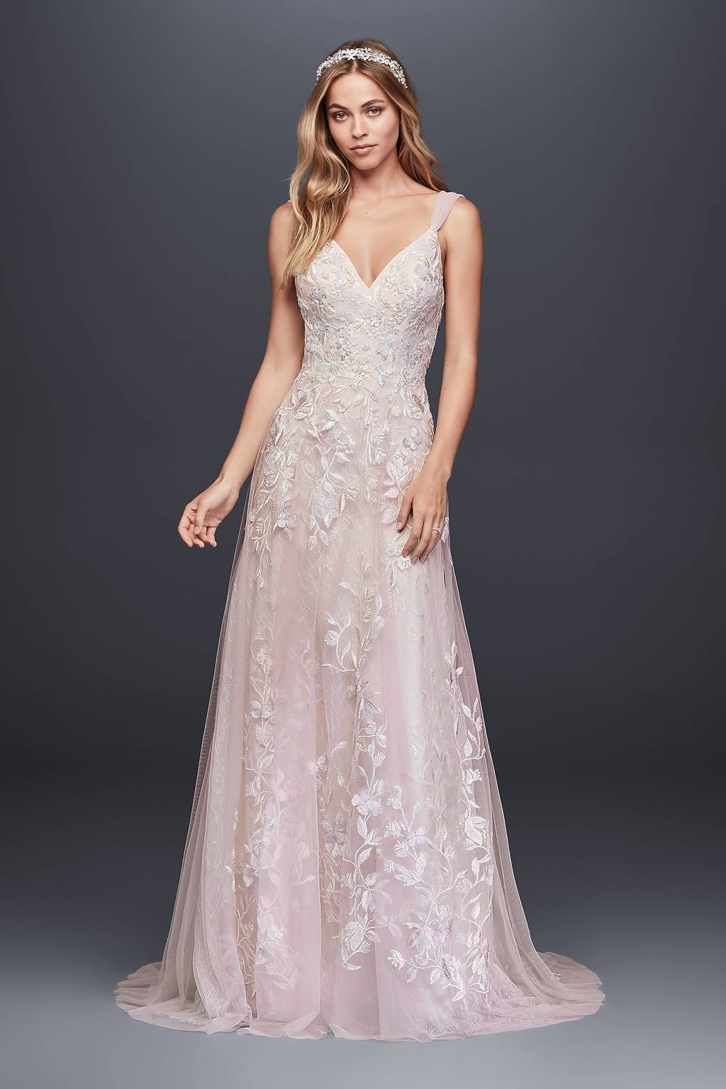 butterfly design wedding dress Amazing 3D Butterfly Lace Romantic Wedding Ball Gown