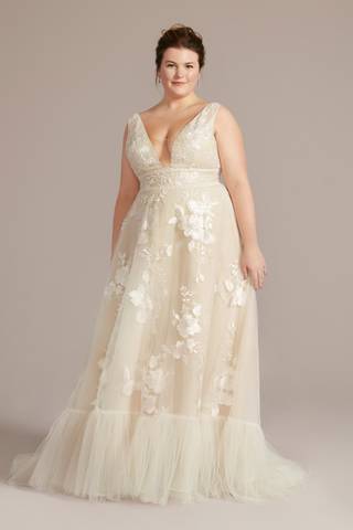 Picture of Organza A-Line Wedding Gown