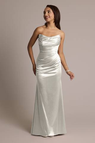 david's bridal silver prom dress Girls Night, but make it Prom  Some of our favorite #Prom2026 looks on  full display. Grab your girls and head to David's Bridal to find your  perfect prom dress 
