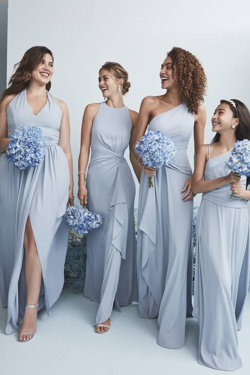 one-shoulder georgette cascade bridesmaid dress One-Shoulder Georgette Cascade Bridesmaid Dress Style F19832, Cobalt, 30 :  Amazon.ca: Clothing, Shoes & Accessories