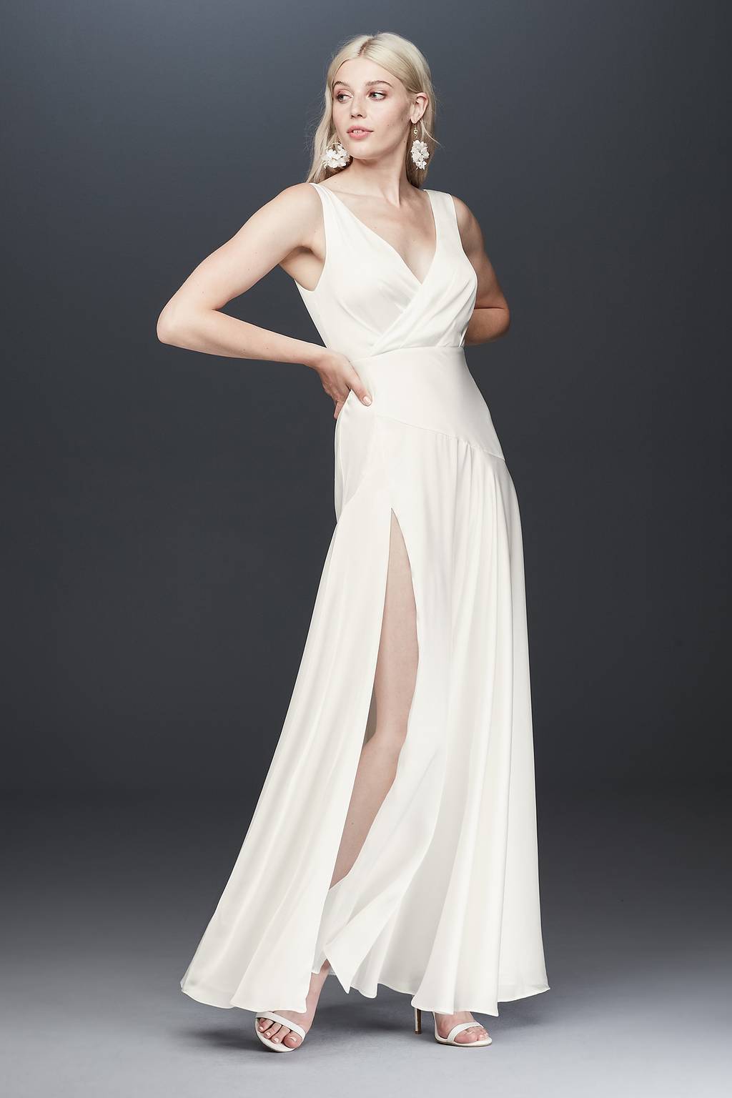 fame and partners formal dresses NWT Fame & Partners Formal Gown Maxi Dress Size 6 Red Cut Out Sides Strapless