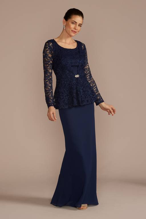 lace dress peplum Elegant White Lace Peplum Midi Dress, Formal Floral Embroidered