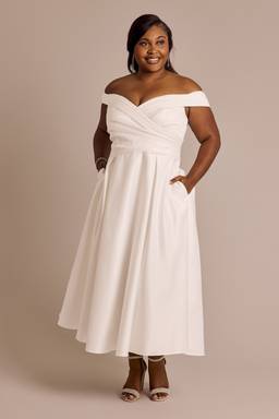 db studio sculpting satin square neck tank wedding dress reviews Sculpting Satin Square Neck Tank Dress
