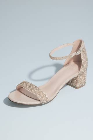 View DB Studio Crystal and Pearl Block Heel Sandals in all available color and sizes Picture of Crystal and Pearl Block Heel Sandals