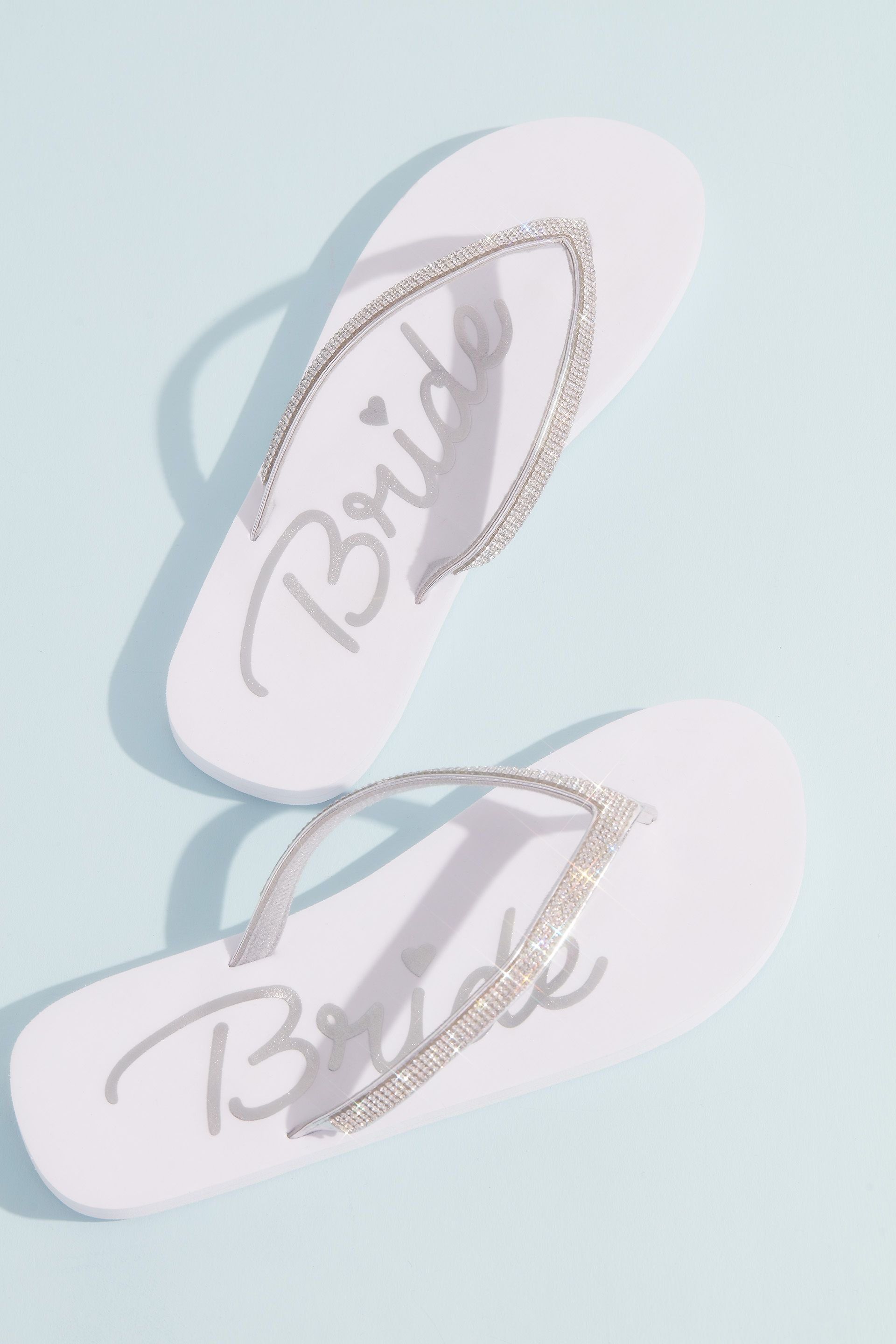 Picture of Crystal Strap Bride Flip Flops