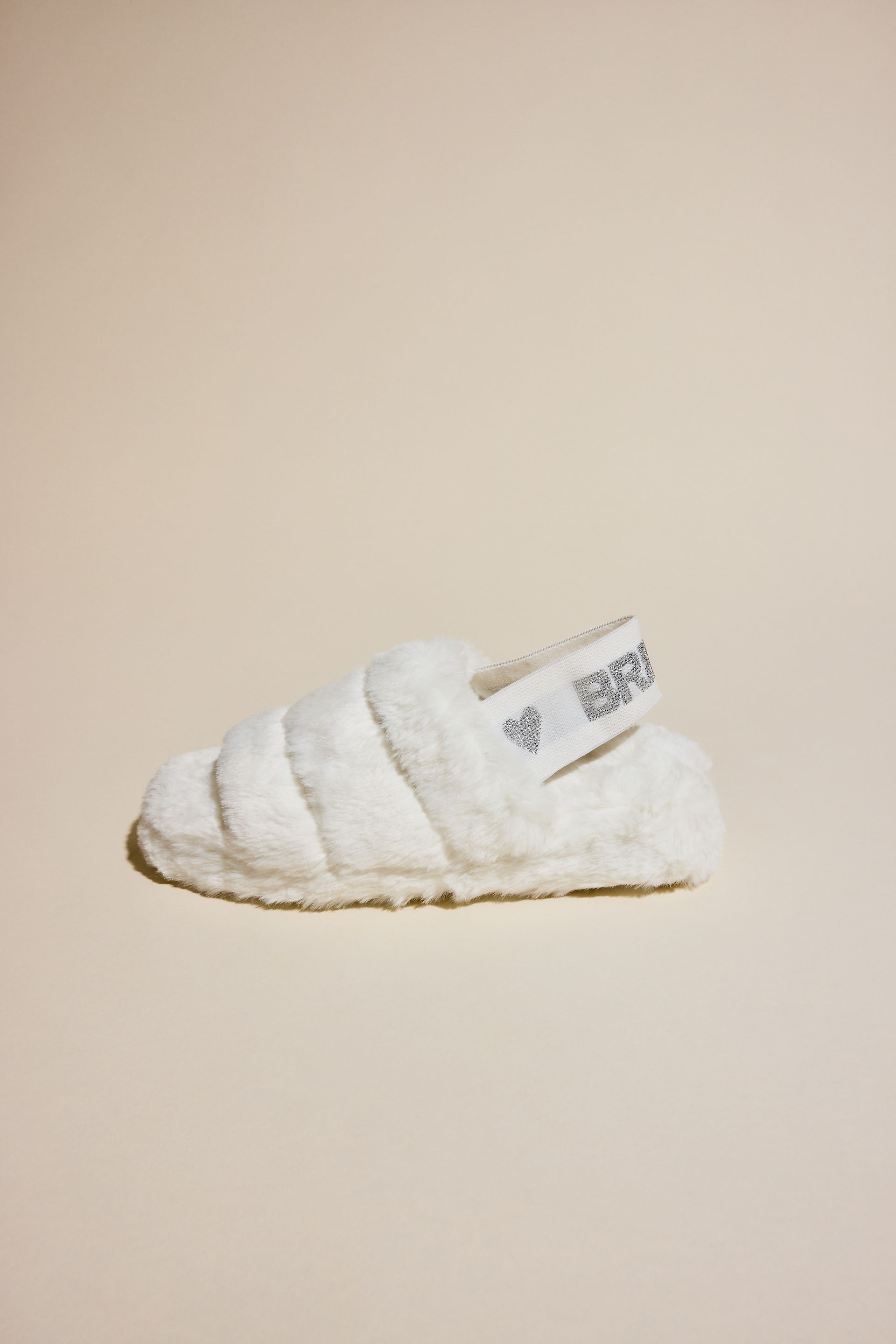 Picture of Faux Fur Bride Slippers
