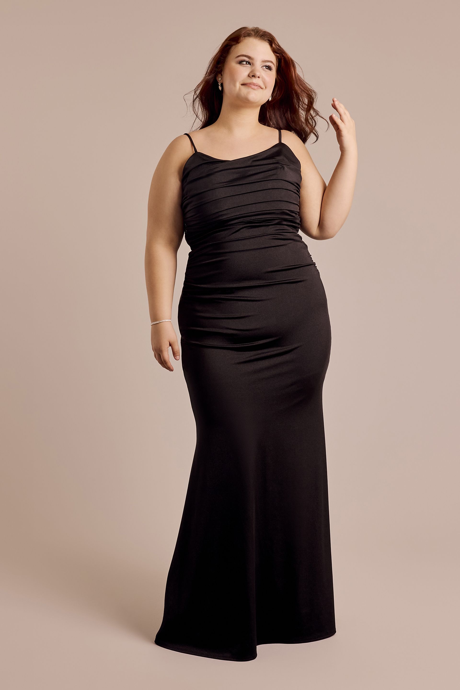 Picture of Crystal Corset Back Power Stretch Sheath Dress