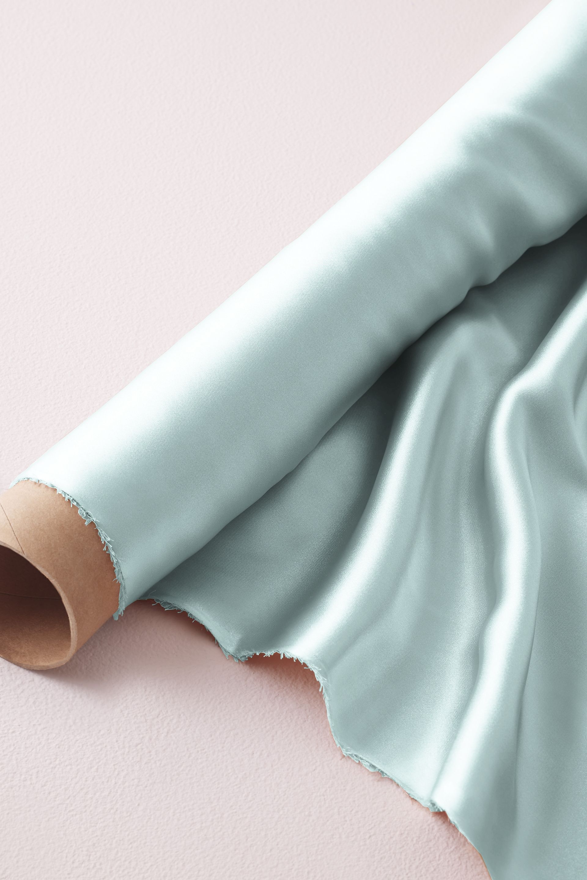 Charmeuse Fabric By The Yard in Sky Blue Size: 2YD David's Bridal