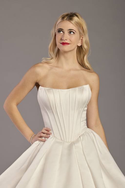 corset dress pick up Ladies Hiked-Up Corset Dress