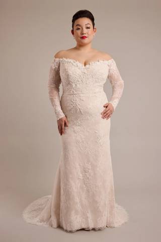 Picture of Long Sleeve Lace Mermaid Wedding Dress