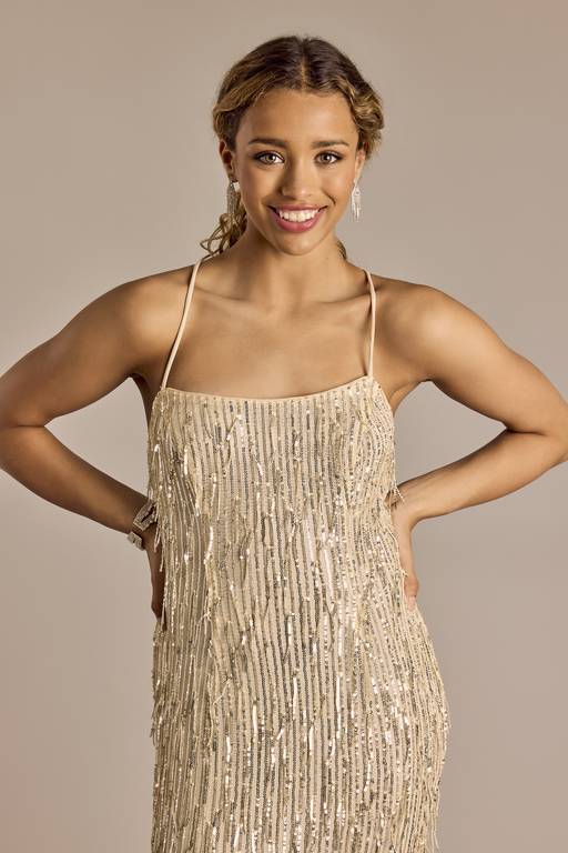 like gold dust sequin fringe dress 12th Tribe | Dresses | Nwt 2th Tribe Like Gold Dust Sequin Fringe Dress  White