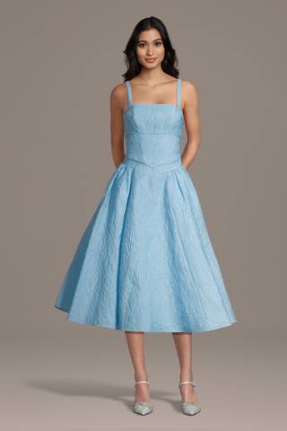drop waist wedding guest dress with sleeves drop waist dress wedding guest A-Line Floor Length Satin Wedding Guest Dress  COCOMELODY CG0316, Silver Sage