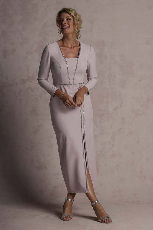 jeweled long sleeve dress Beaded Long Sleeve Evening Dress 36744
