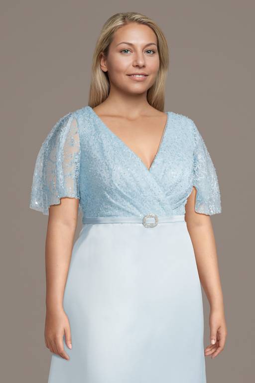 jules big girls ruched flutter-sleeve mesh dress reviews Plus Size - Flutter Sleeve Mesh Mini Dress