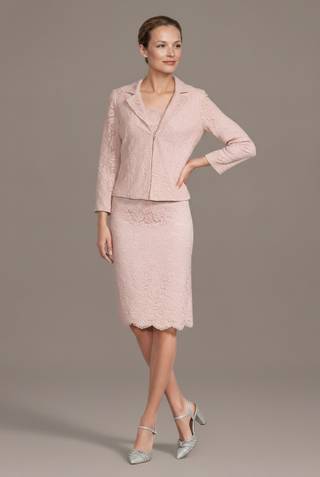 Picture of Short Lace Sheath Jacket Dress