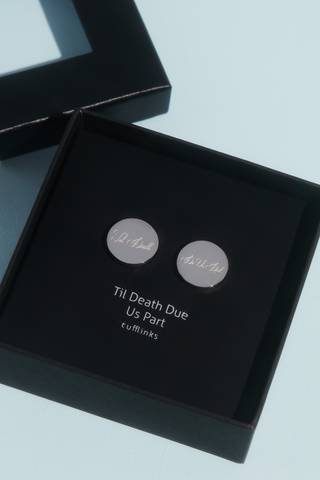 Picture of Til Death Do Us Part Cufflinks