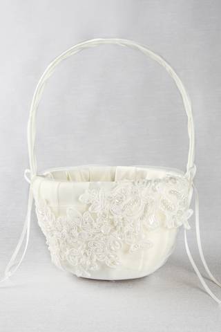 Picture of Sea of Petals Flower Girl Basket