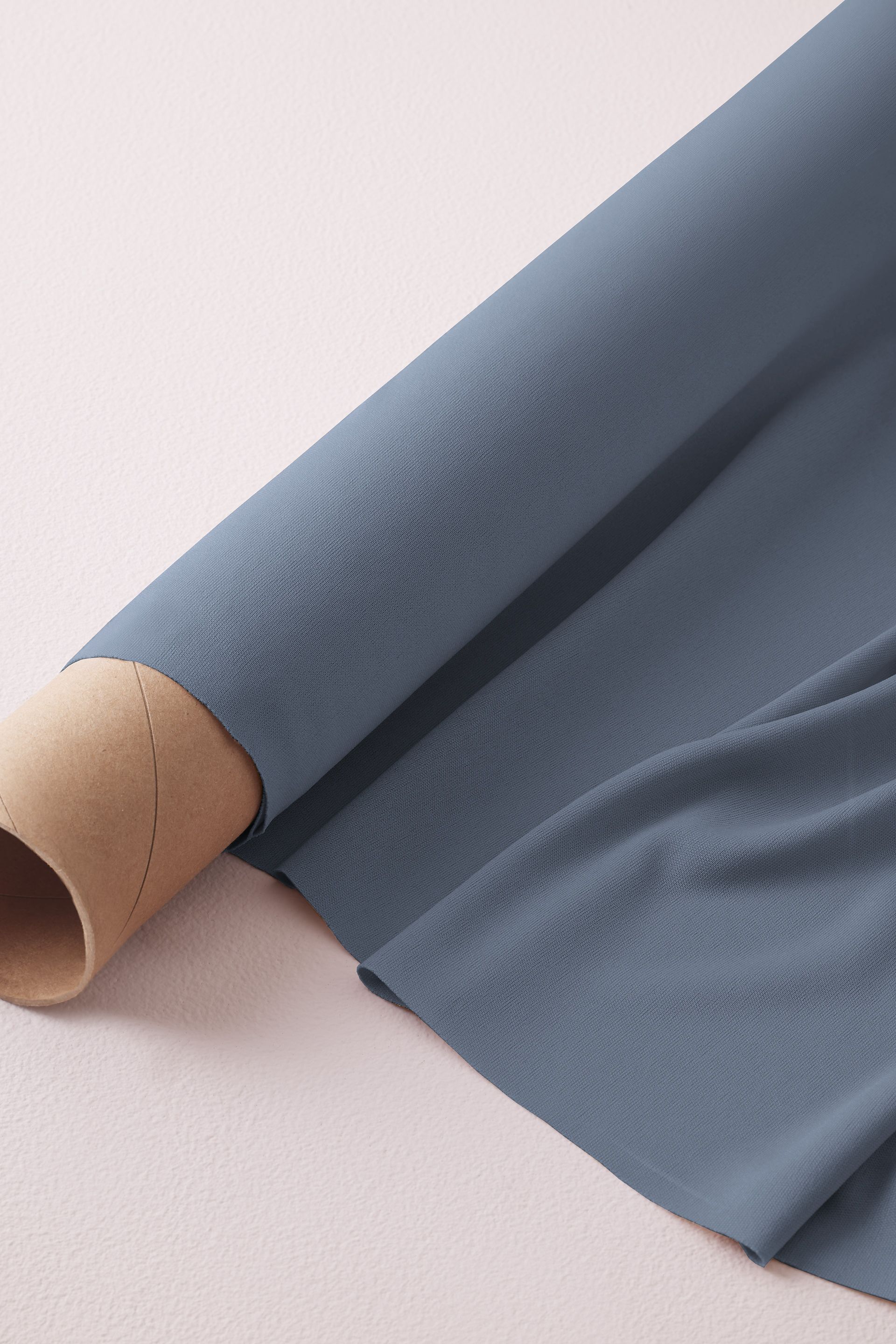 Stretch Knit Lining Fabric By The Yard in Steel Blue Size: 1YD David's Bridal