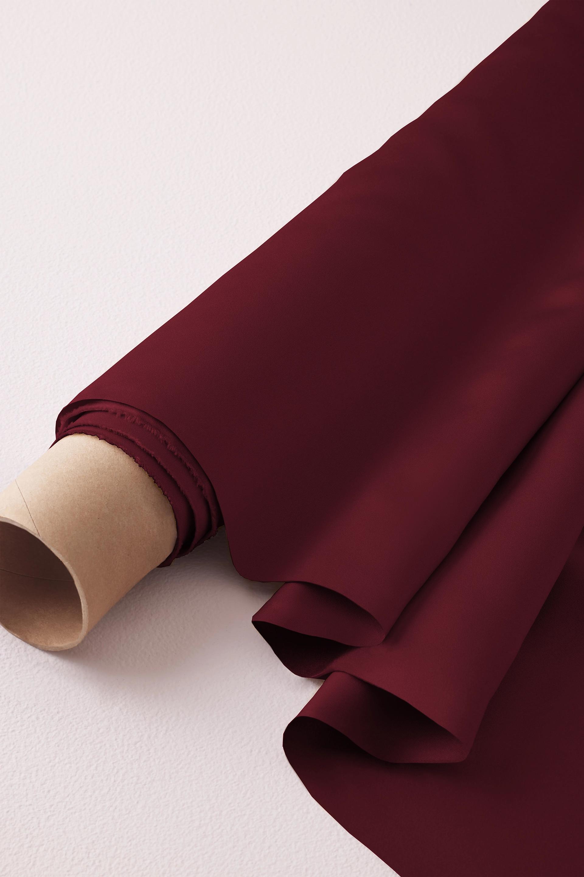 Satin Fabric By The Yard in Wine Size: 2YD David's Bridal