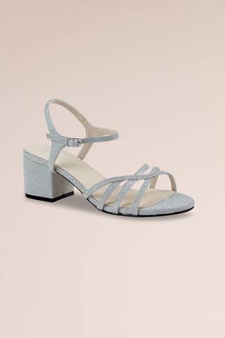 Picture of Glitter Block Heel Strappy Sandals