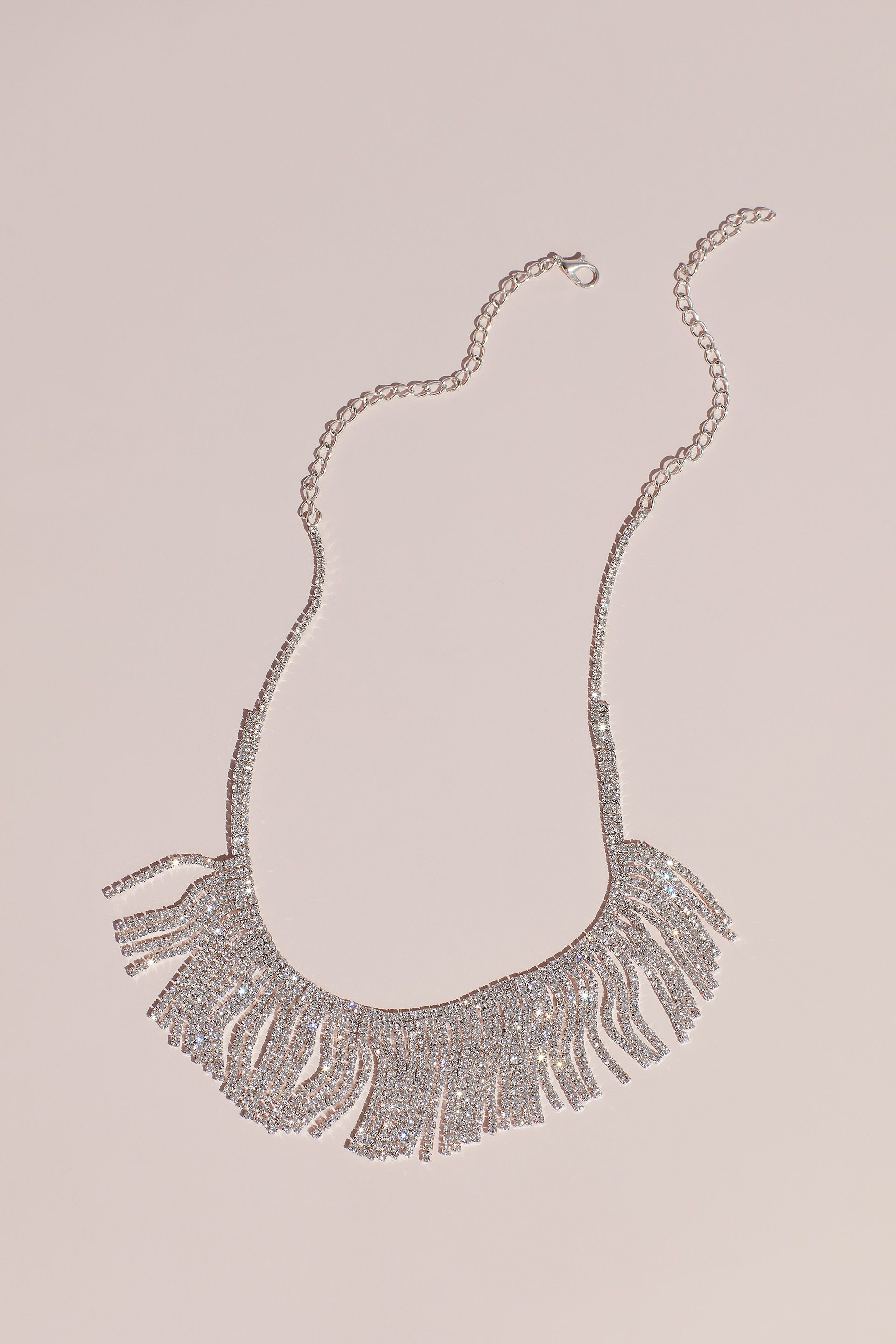 Picture of Crystal Fringe Collar Necklace