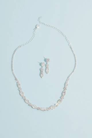 Picture of Mixed Crystal Quinceanera Matching Jewelry Set