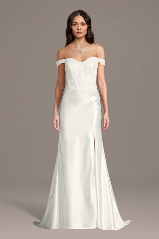 sculpting satin sweetheart mermaid dress sculpting satin sweetheart mermaid dress LaDivine CB099 Prom Dress