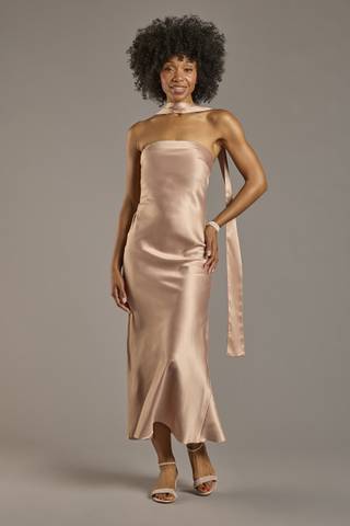 bridesmaid dresses under 70 Satin Maternity Bridesmaid Dress