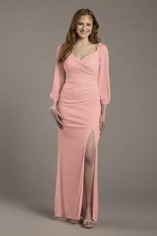 david's bridal db studio bridesmaid dresses David's Bridal Celebrate DB Studio cold-shoulder long chiffon bridesmaid dress Green Size 0 - $77 (48% Off Retail)