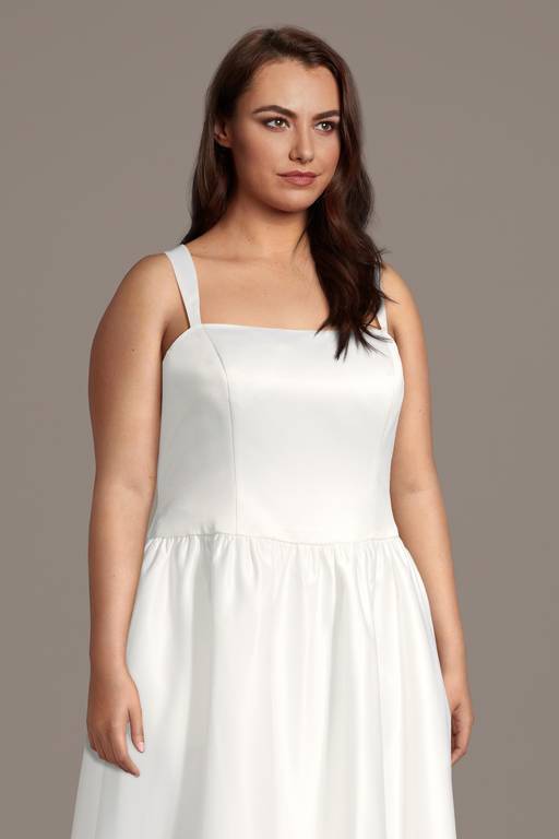 drop waist tank midi dress Drop-Waist Tank Midi Dress